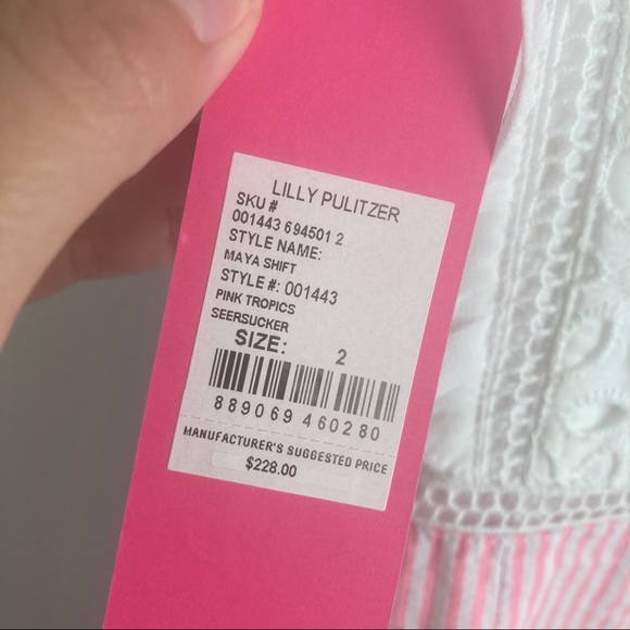 Lilly Pulitzer sz 2 Maya shift NWT - Picture 5 of 6